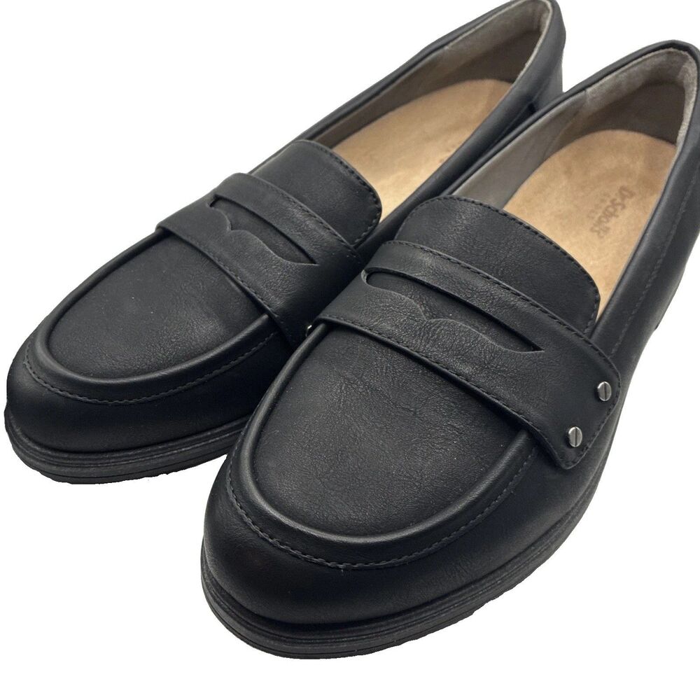 Dr. Scholl’s Hello Loafers Women’s 10M Black Penny Arch Support Cushion